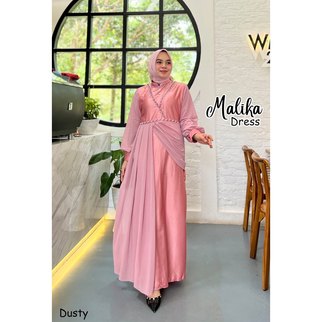 GAMIS PESTA MALIKA BUSANA MUSLIMAH NIKAHAN