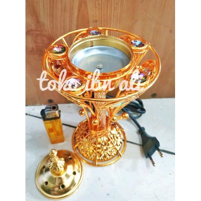 tempat bakar dupa pembakaran dupa listrik besar pendupaan besar listrik