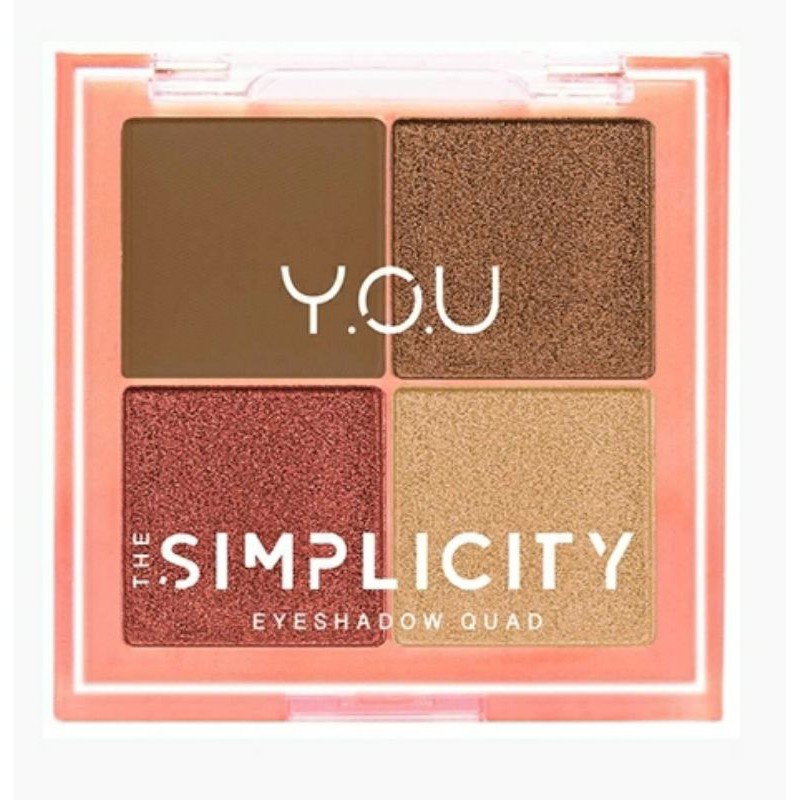 (06 Fresh) YOU Y.O.U The Simplicity Eyeshadow Quad 06 Fresh