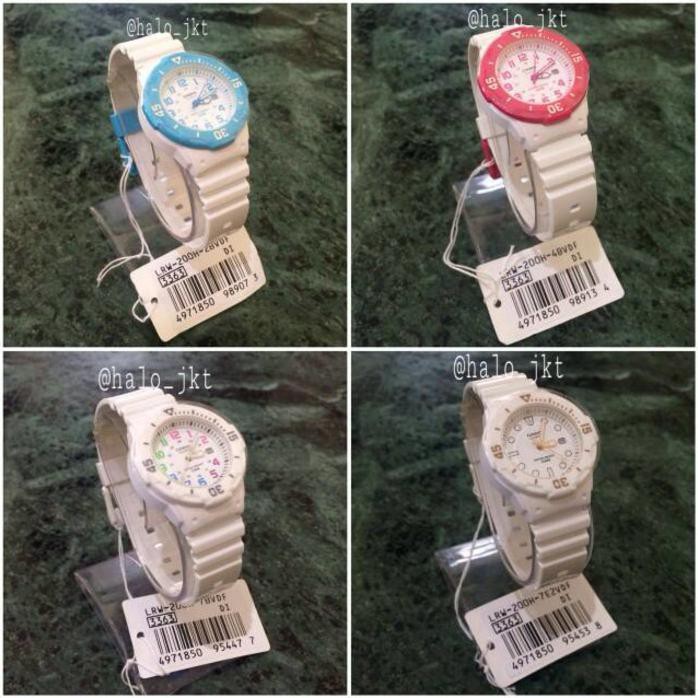 Cuci Gudang Jam Tangan Wanita / Anak Perempuan Casio Lrw-200H Ori Garansi 1 Tahun