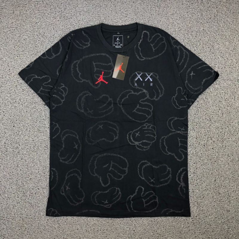 TSHIRT KAOS BAJU AIR JORDAN X KAWS AUTHENTIC ORIGINAL