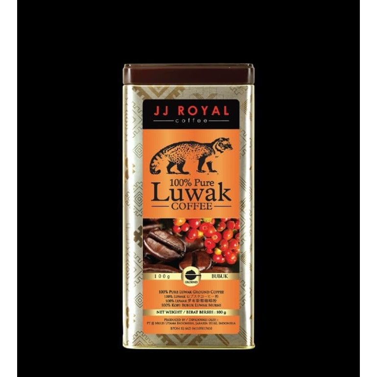 

jj royal luwak coffe 100 gr - kkp1020
