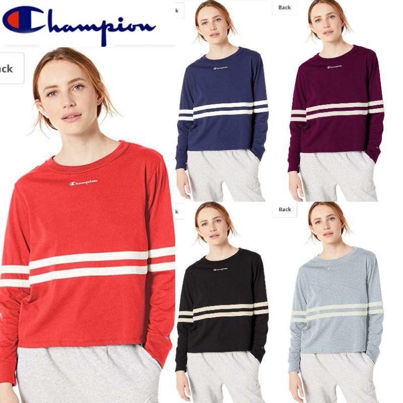 Champion heritage longsleeve pullover tee