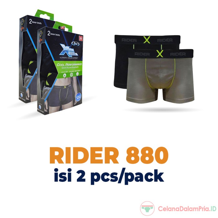 BAHAN BERKUALITAS  RIDER XTRACOOL BOXER R880B ISI 2 PCS
