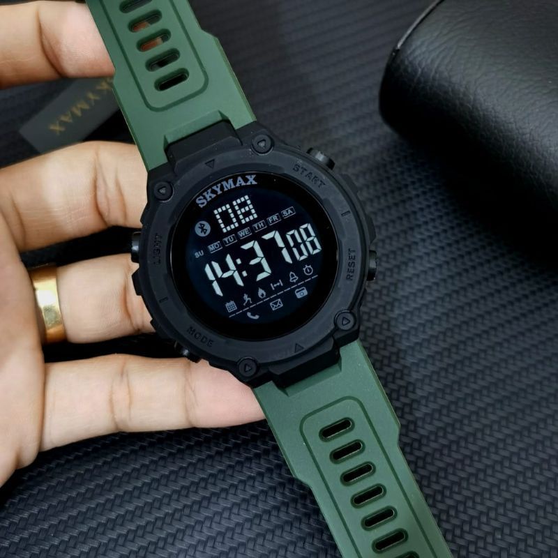 SKYMAX 2026 ORIGINAL JAM TANGAN PRIA DIGITAL SPORT RUBBER STRAP ANTI AIR