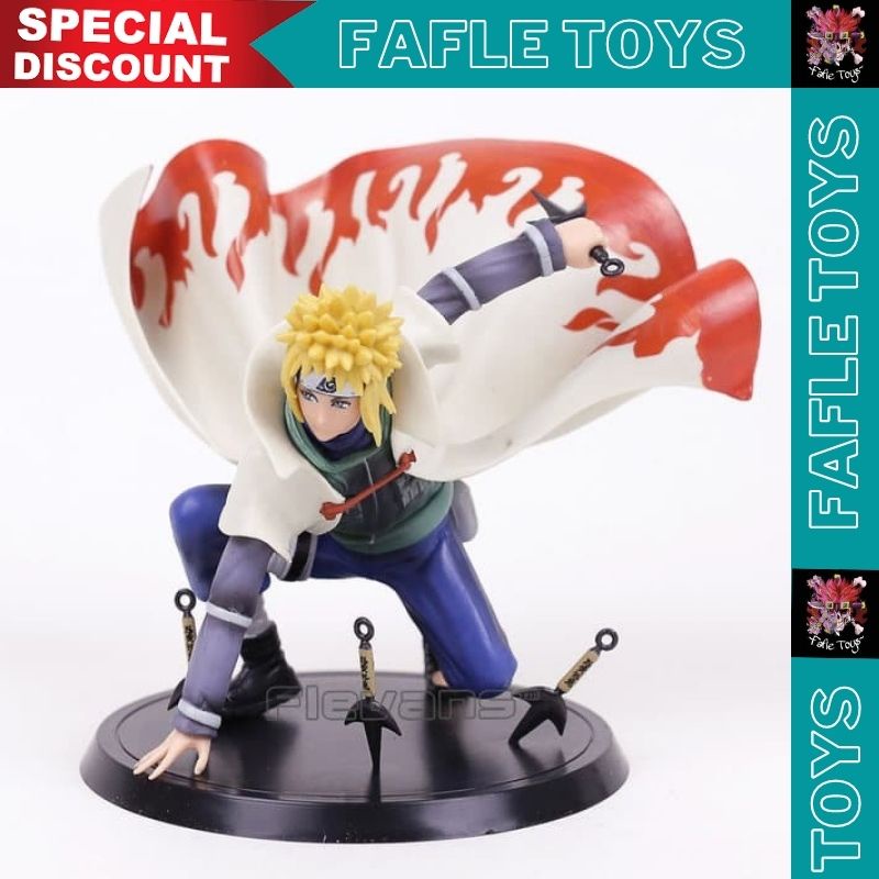 Namikaze Minato / Yondaime Action Figure / Action Figure Minato / Pajangan Hokage 4 Yondaime Minato 