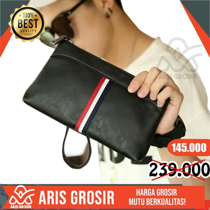 Clutch Bag Pria Tas Tangan Cowok Keren Premium Branded Termurah