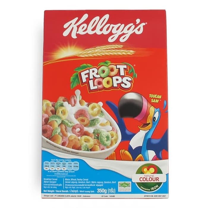 

Kelloggs froot loops 160 gr