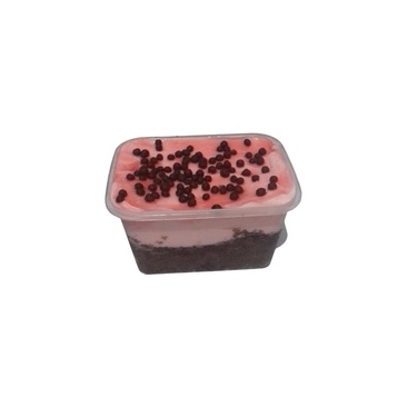 Dessert Box || Mini Dessert Box 300ml || Brownies Lumer Strawberry