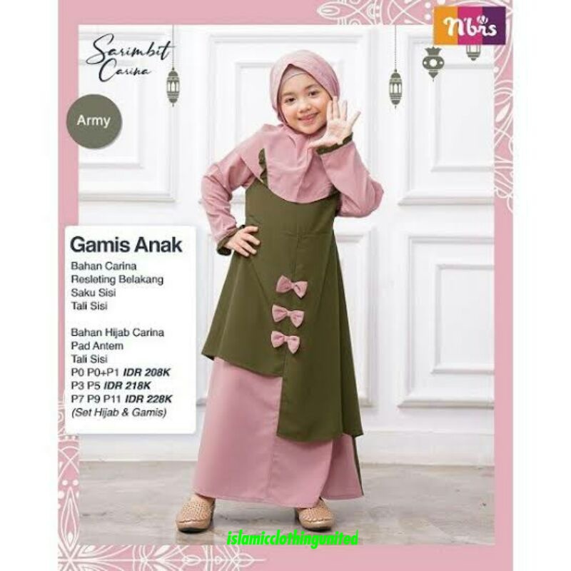 Gamis anak Carina - DZ