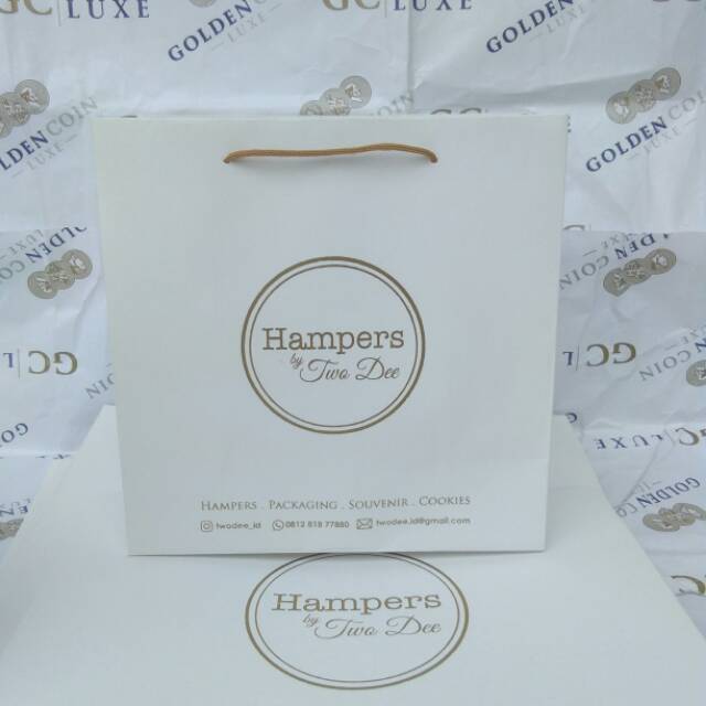 

Paperbag hampers,packaging,souvenir,cookies murah UK P20xL10xT25