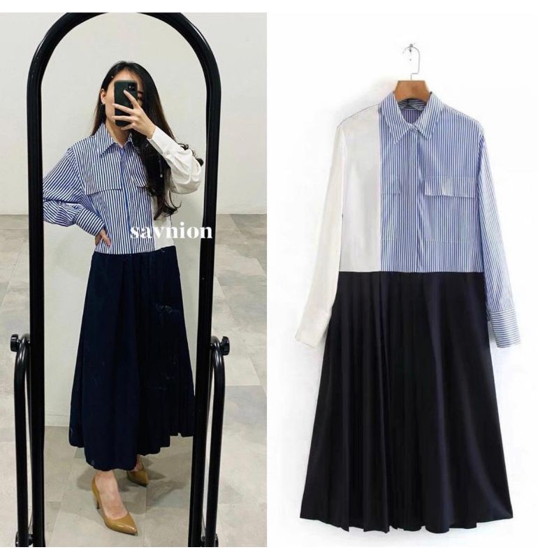 savion long tunik kemeja premium merk lfy