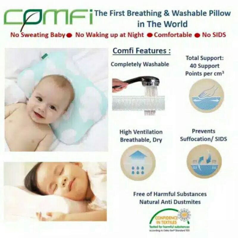 Comfi Newborn Breathing Pillow Newborn