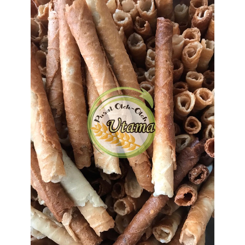 

Opak gulung Wijen 1 Bal - 5 kg / Semprong wijen / cemilan makanan ringan kilo / opak gulung / opak panjang / jajanan grosir surabaya