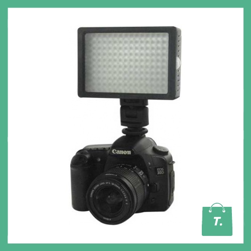 TaffSTUDIO Lampu Mini Flash Video Lighting Kamera 160 Led - TGIS50