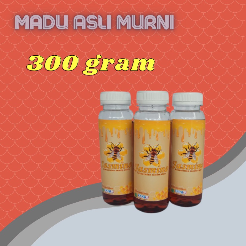 

MADU ASLI JASMINE HUTAN MADU MURNI MADU ASLI HONEY ORIGINAL 300 GRAM