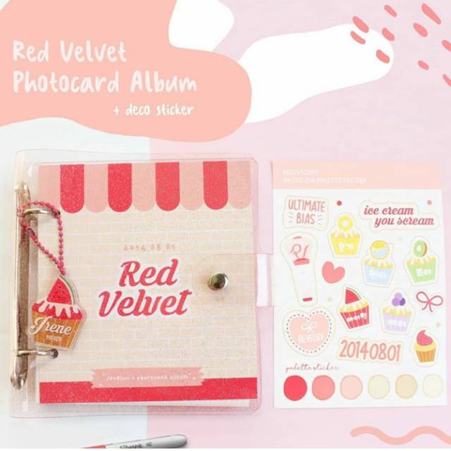 PHOTOCARD ALBUM BINDER RED VELVET