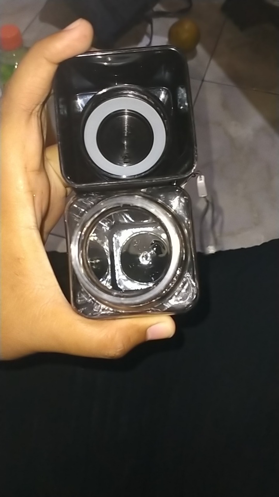 My Bottle Kotak Warna Bening Botol Minum 500ml