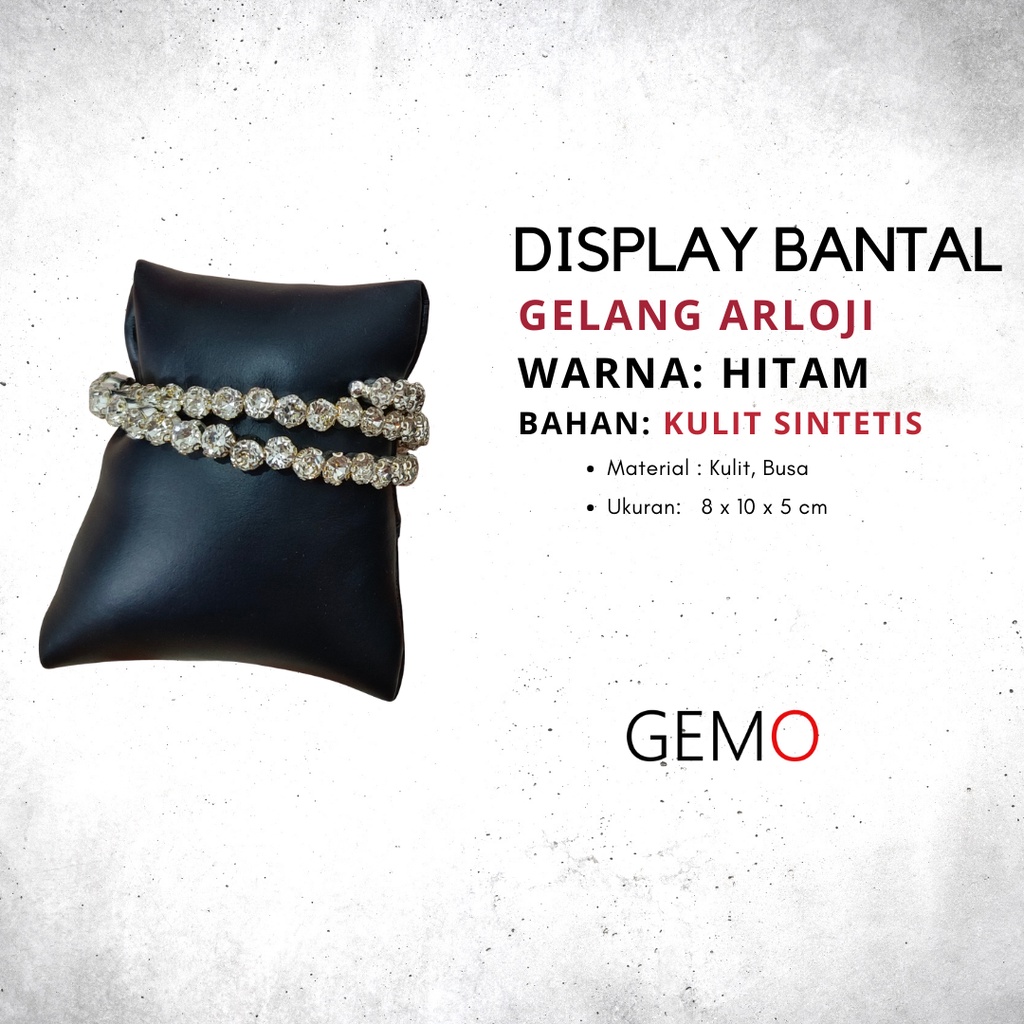 Display Bantal Dudukan Gelang Bantalan untuk Peraga Perhiasan Jewelry Toko Emas Berlian Murah