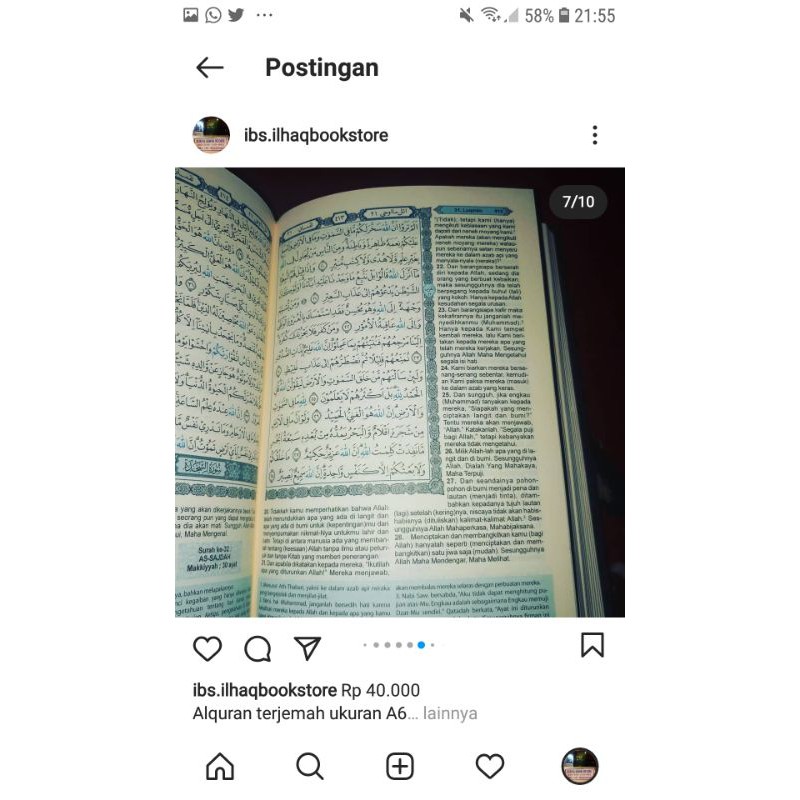 Alquran terjemah ukuran A6 LengkapRingkasan tafsir ibnu katsir Ringkasan tafsir ath thabari