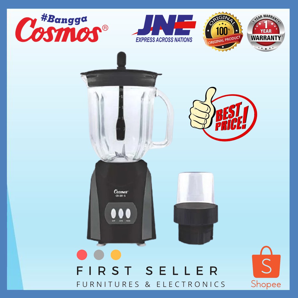 BLENDER KACA COSMOS CB281G / CB 281 G ( 2 LITER ) ORIGINAL ( ORI ) 100% TERMURAH !