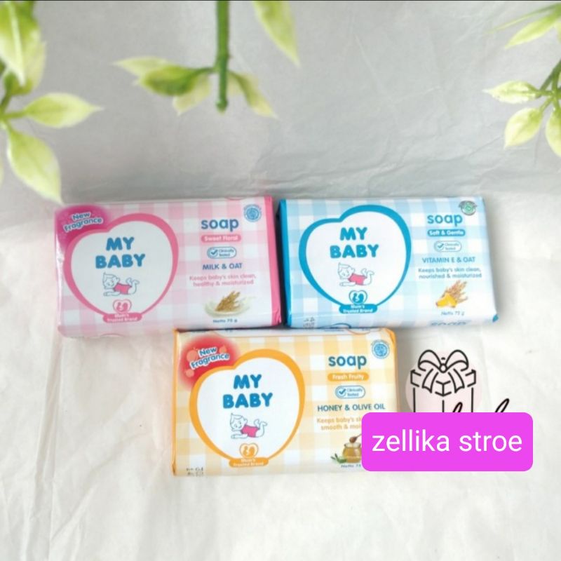 MY BABY SOAP 75GR [SABUN BATANG]