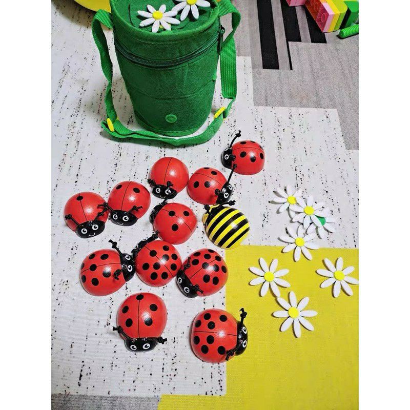 counting ladybug toys mainan berhitung anak