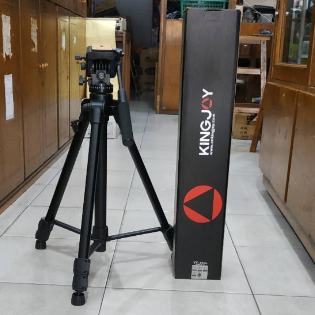 Tripod Kamera Video Shooting/Kingjoy VT1500L 1658mm/Stand Kamera Photo-Video
