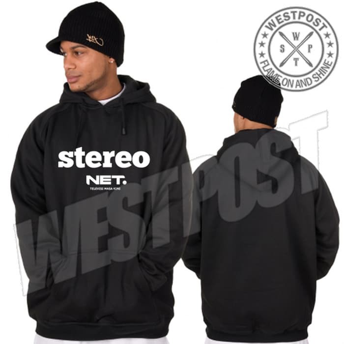 JAKET HOODIE STEREO NET TV KEREN