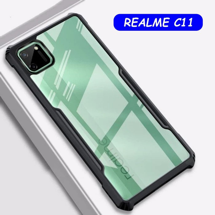 XUNDD Realme C11 C12 C15 C21 C21 Y Soft Hard Case Hybrid Armor