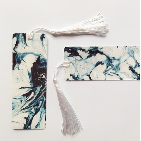

MOONSAGE STUDIO marble bookmark pembatas buku