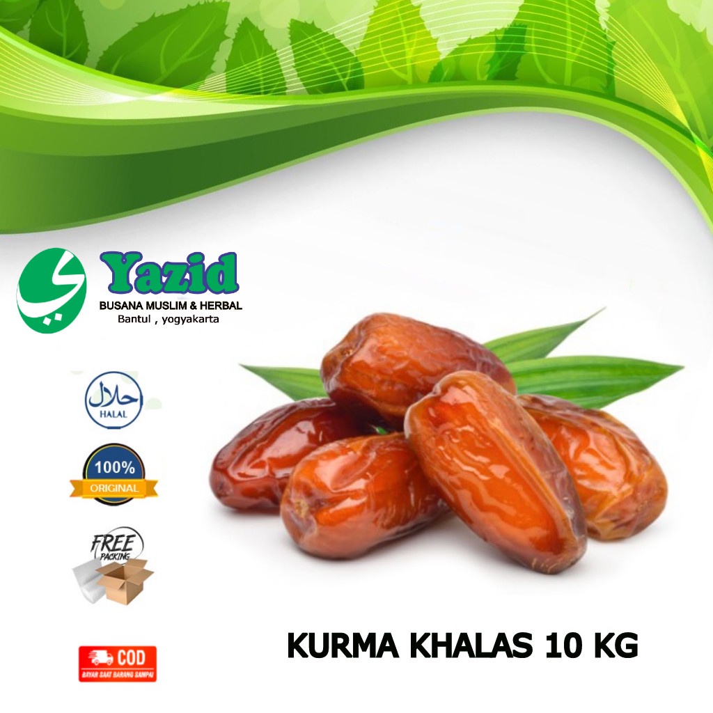 

KURMA KHALAS SAAD - LANGSUNG KEMASAN DUS 10 KG