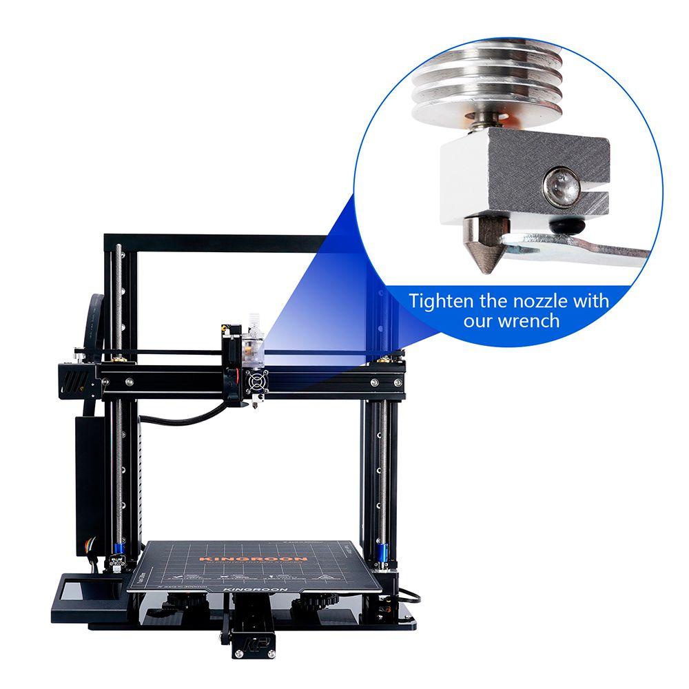 Nozzle Atas Aksesoris Printer 3D Tahan Lama Part Printer 3D MK8