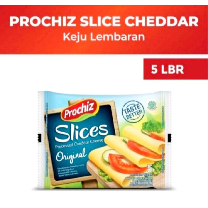 

Prochiz Keju Slice 85gram/Keju Prochiz 5 Slice 85gram/Prochiz Keju 5 Slice 85gram