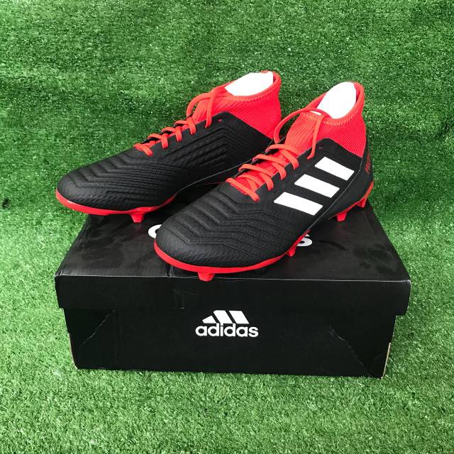 adidas predator black red