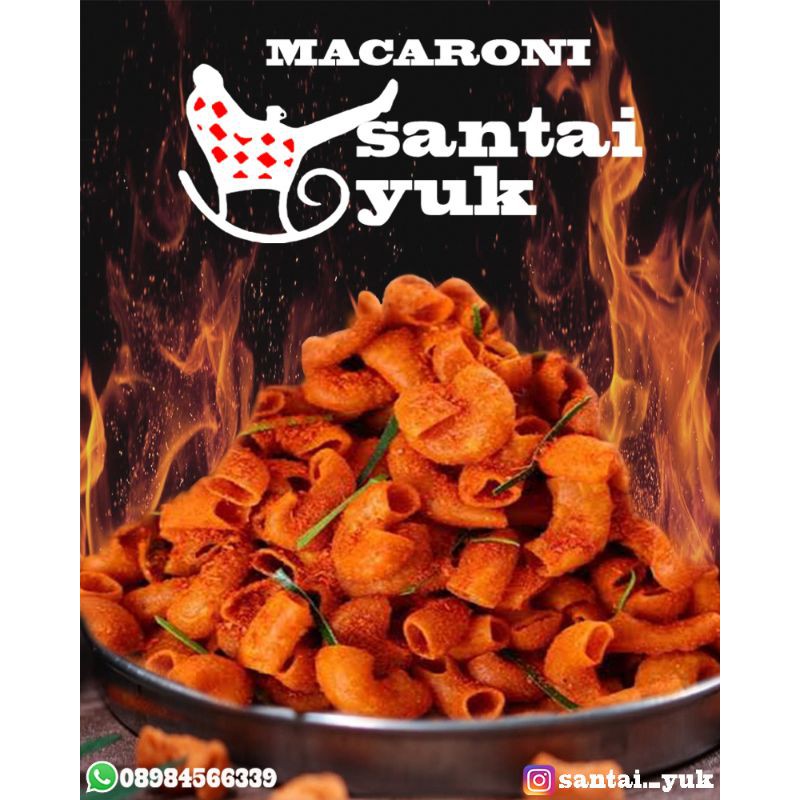 

MACARONI SANTAI YUK MAKANAN RINGAN DENGAN RASA NIKMAT