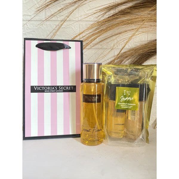 n2collection - PROMO Paket Victoria Secret Body / BBW / The Body Shop Body Mist / Body Lotion 3 Boto