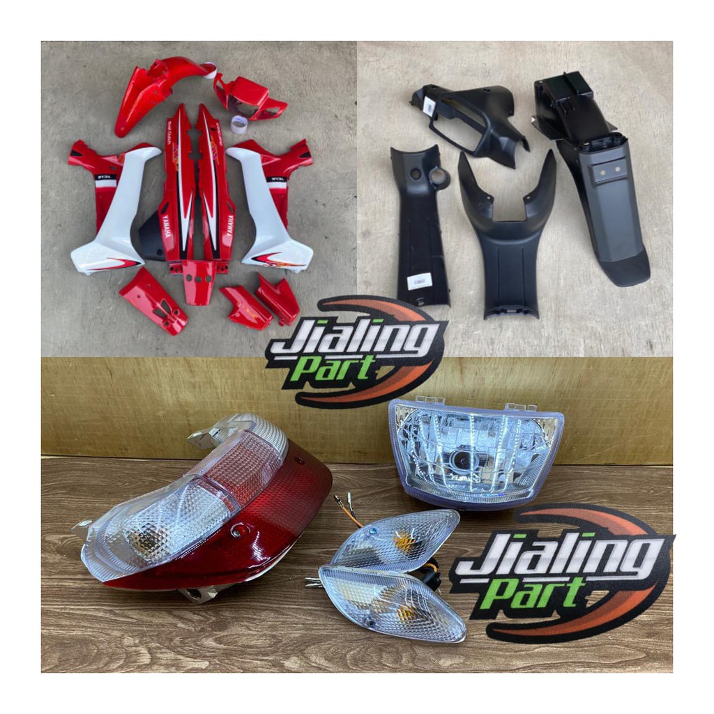 Cover body Fiz R full set body halus SS Two merah set body kasar set lampu Fiz R Fiz r SS Two merah
