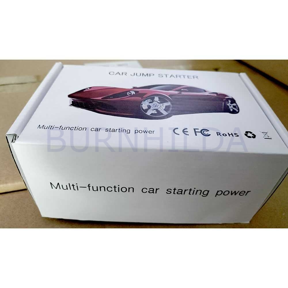 USB Power Bank Car Jump Starter Flashlight 10000mAh mobil motor burnhilda