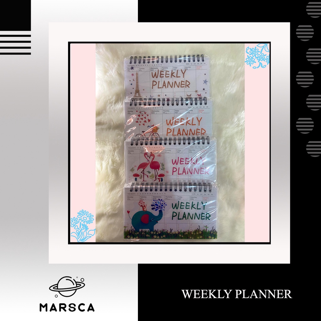 

WEEKLY PLANNER / BUKU AGENDA / BUKU ORGANIZER / NOTEBOOK MURAH