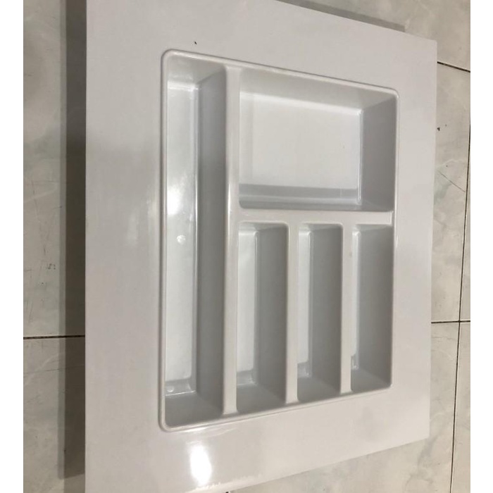 Wad | Tempat Sendok Laci Putih / Sekat Laci / Sendok Garpu Kitchen Set