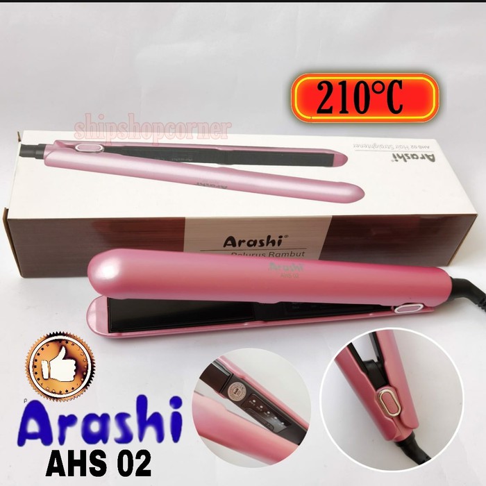 Arashi Catokan Rambut 2in1 Lurus Dan Keriting AHS 02