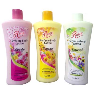 RATIH PARFUM BODY LOTION LOVELY - BEYONCE - NATURAL 600 ML