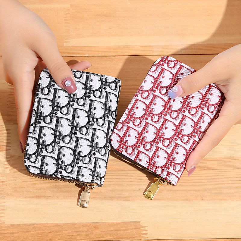 BBS DP07 Dompet Kartu Resleting Dompet Mini Wanita Import Korea Fashion Murah