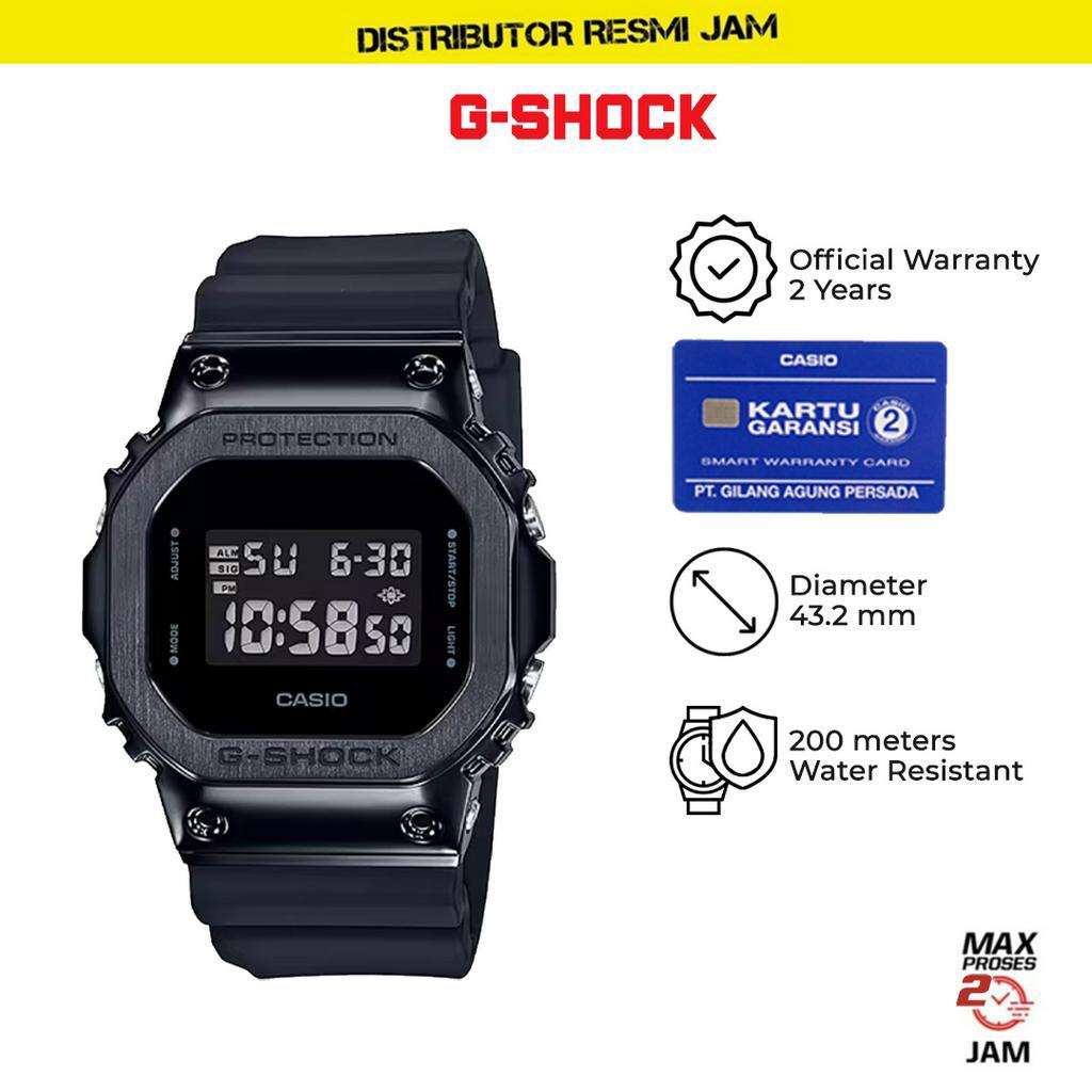 GShock GM-5600B-1DR GM-5600 GM5600B GM5600 Garansi Resmi 2 Tahun