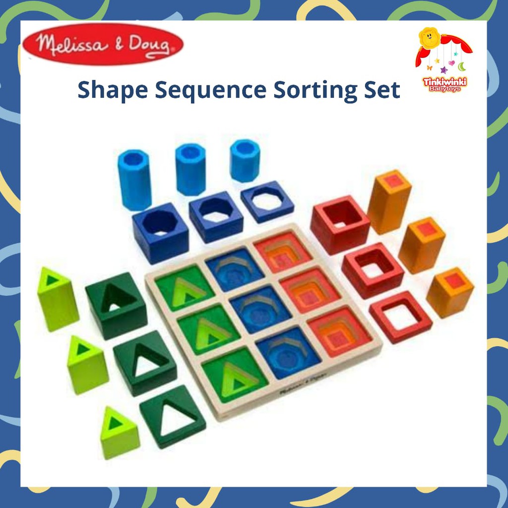 Melissa and Doug Shape Sequence Sorting Set