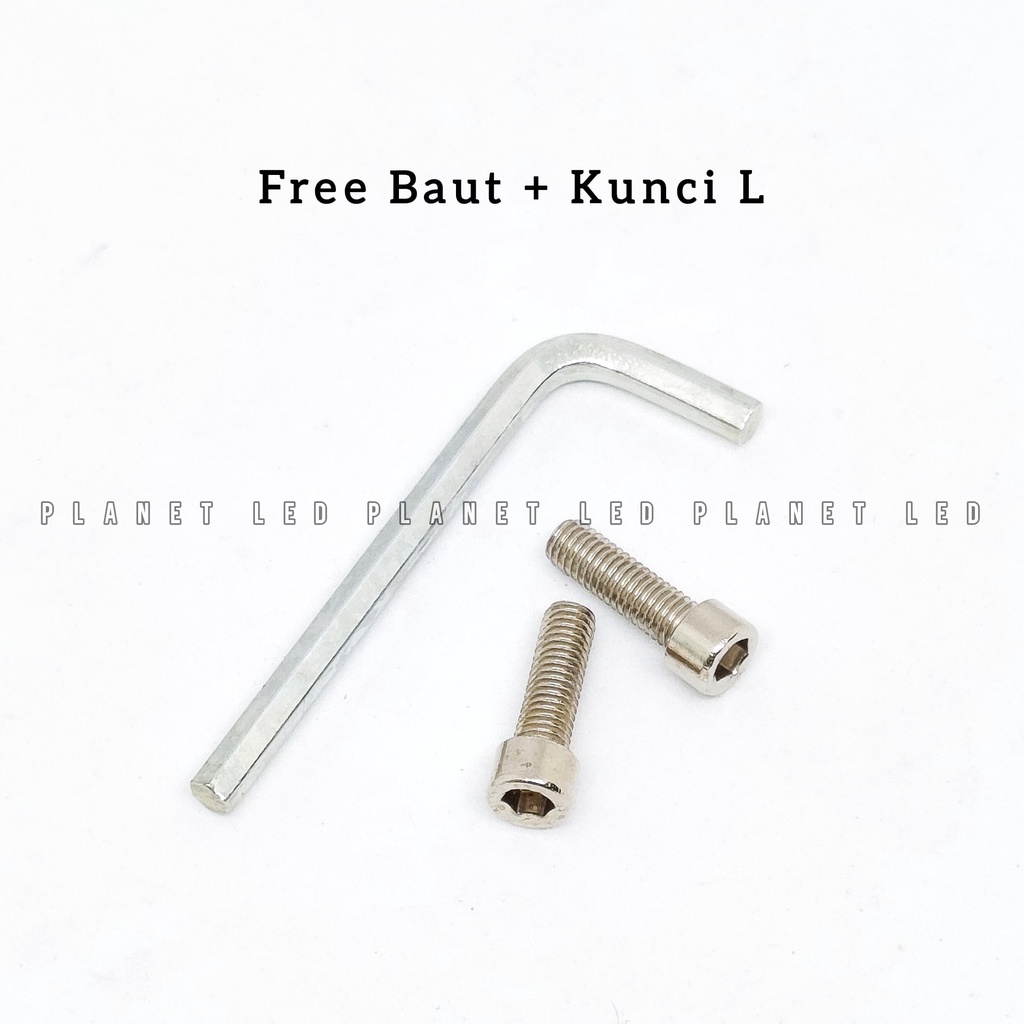 CR7 - Breket Dudukan Lampu Motor | Breket Stang Motor Crash Bar Shock Breaker | Bracket Lampu Tembak Tebal Universal-3