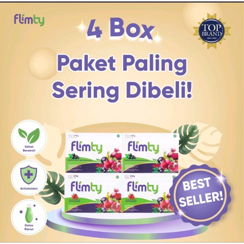 

FLIMTY FIBER PAKET HEMAT 4 BOX ( isi 16 Sachet/box)