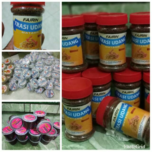 

Terasi udang dan petis ikan