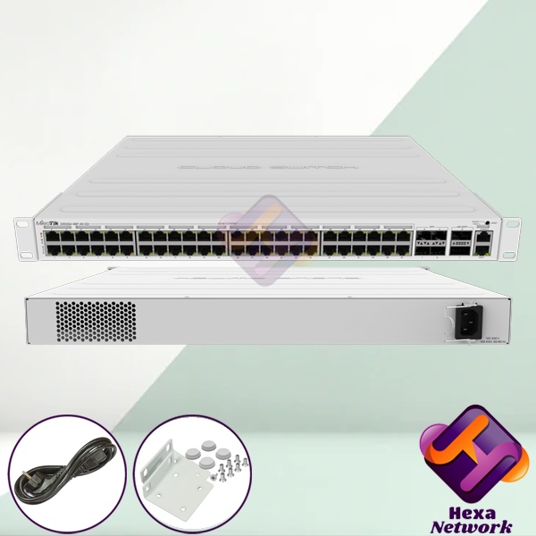 MikroTik CRS 354 48P 4S+ 2Q+ RM CRS354-48P-4S+2Q+RM